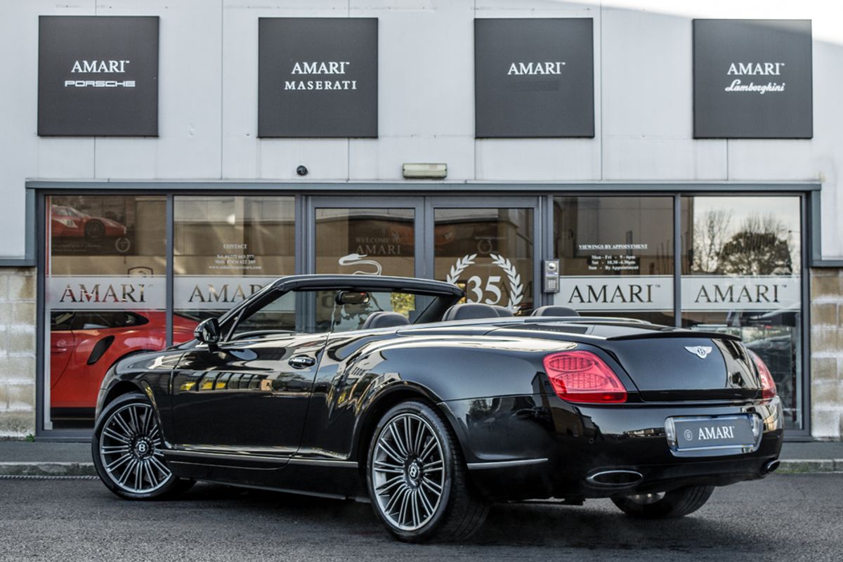 BENTLEY CONTINENTAL CONVERTIBLE 6.0 GTC SPEED 2DR AUTOMATIC
