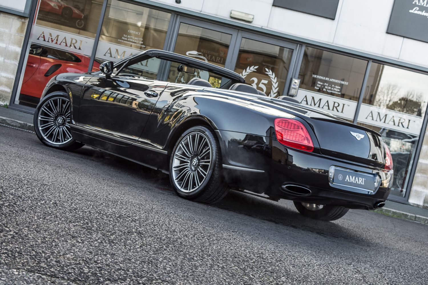 BENTLEY CONTINENTAL CONVERTIBLE 6.0 GTC SPEED 2DR AUTOMATIC