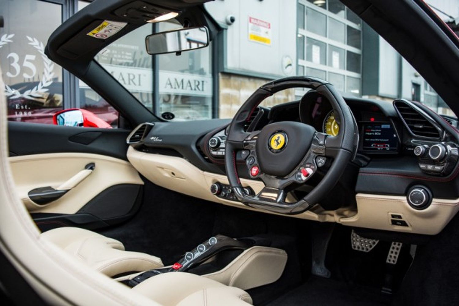 FERRARI 488 CONVERTIBLE 3.9 SPIDER 2DR SEMI AUTOMATIC