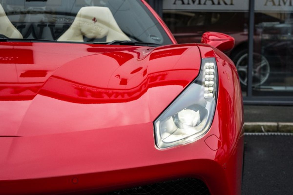 FERRARI 488 CONVERTIBLE 3.9 SPIDER 2DR SEMI AUTOMATIC