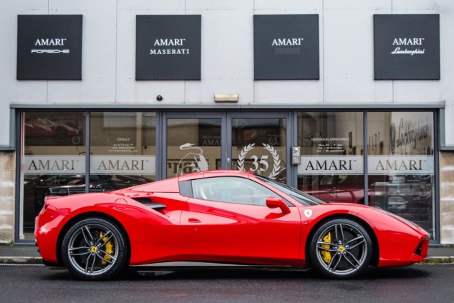 FERRARI 488 CONVERTIBLE 3.9 SPIDER 2DR SEMI AUTOMATIC