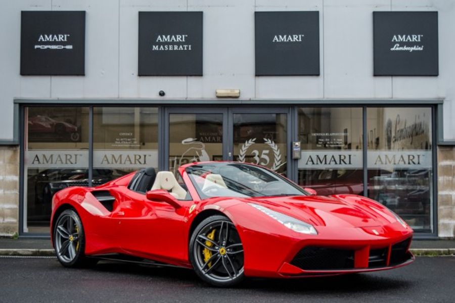 2017 FERRARI 488 CONVERTIBLE