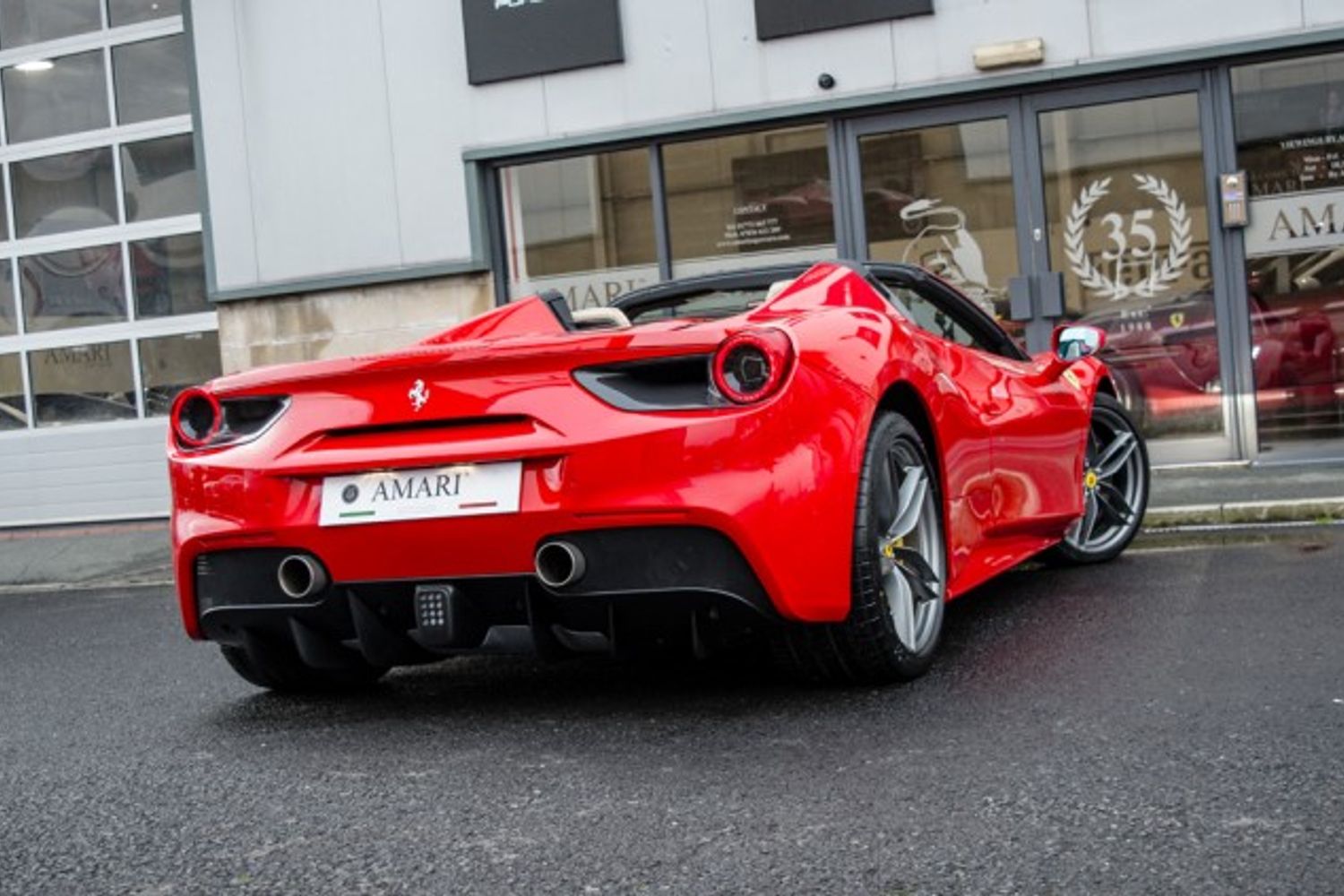 FERRARI 488 CONVERTIBLE 3.9 SPIDER 2DR SEMI AUTOMATIC