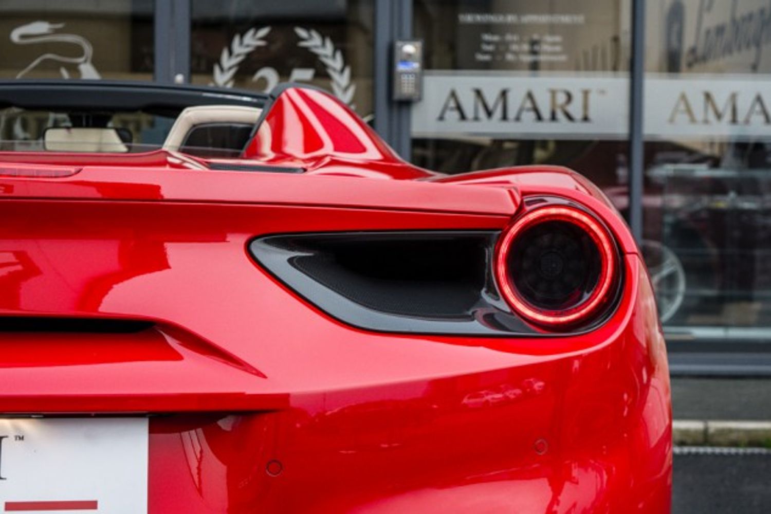 FERRARI 488 CONVERTIBLE 3.9 SPIDER 2DR SEMI AUTOMATIC