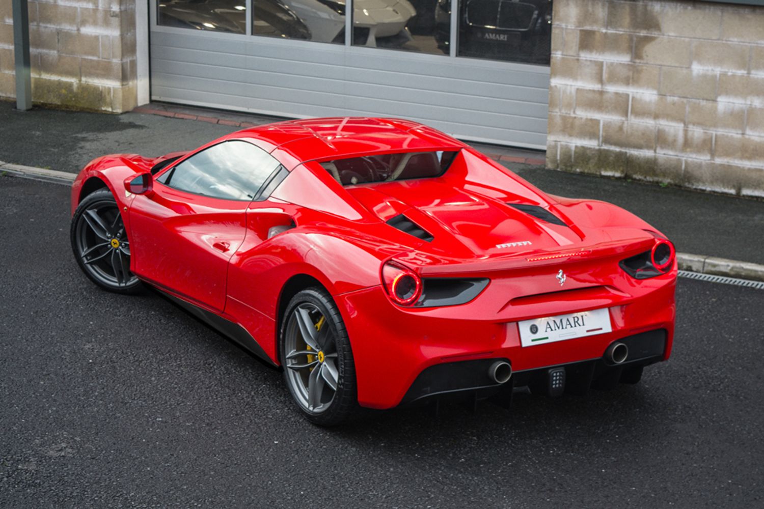 FERRARI 488 CONVERTIBLE 3.9 SPIDER 2DR SEMI AUTOMATIC