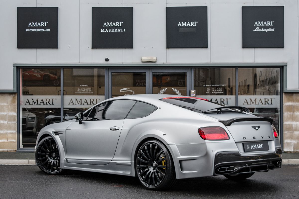 BENTLEY CONTINENTAL COUPE 4.0 GT V8 MDS Mulliner GTX700 II