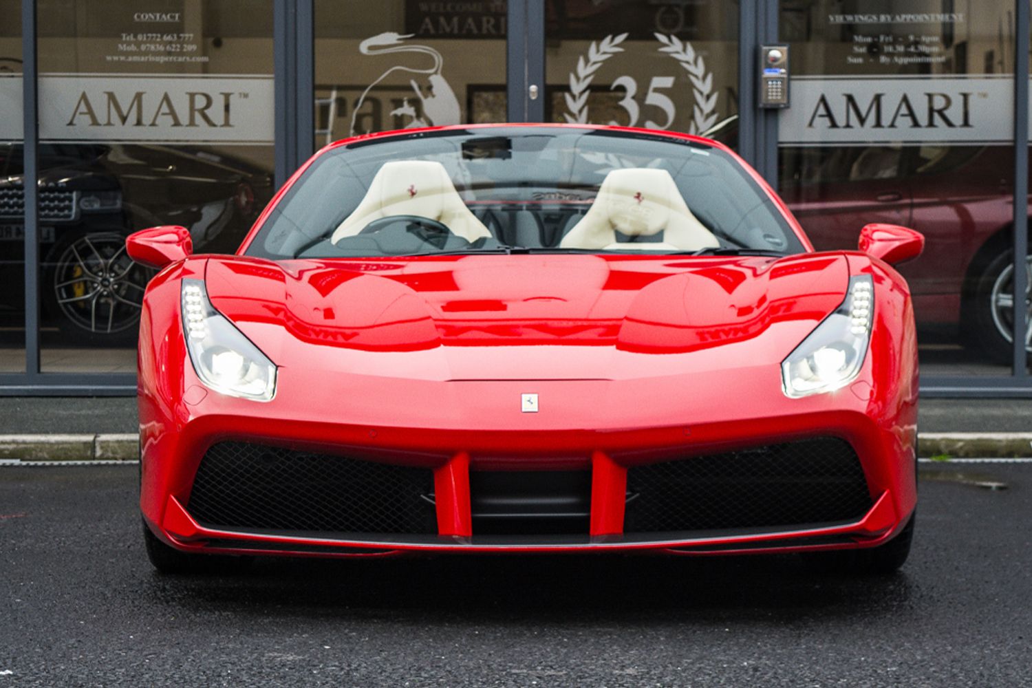 FERRARI 488 CONVERTIBLE 3.9 SPIDER 2DR SEMI AUTOMATIC