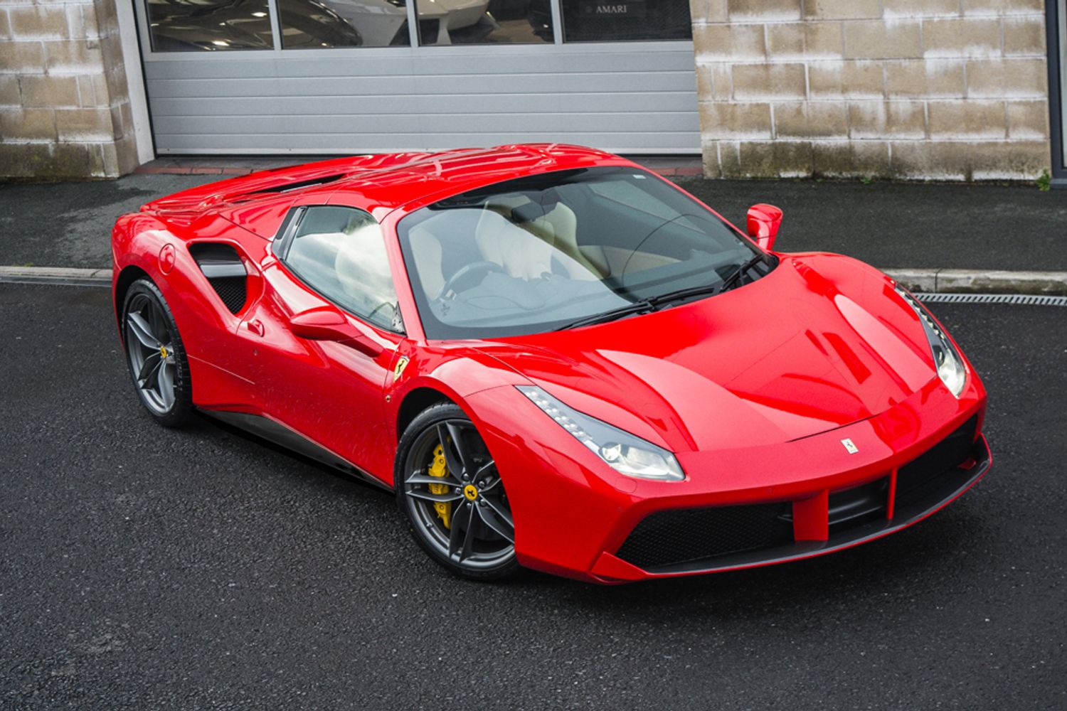 FERRARI 488 CONVERTIBLE 3.9 SPIDER 2DR SEMI AUTOMATIC