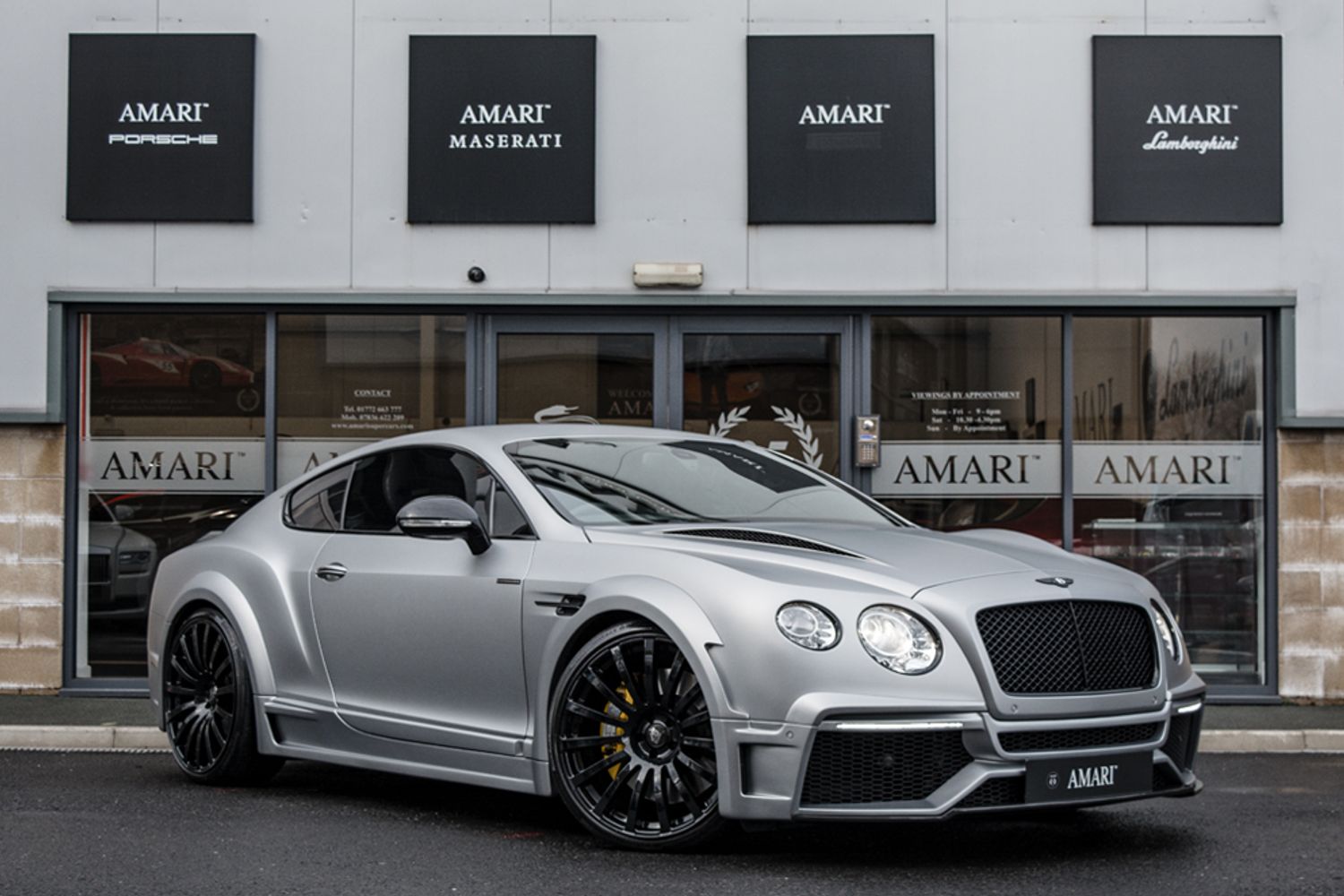 BENTLEY CONTINENTAL COUPE 4.0 GT V8 MDS Mulliner GTX700 II