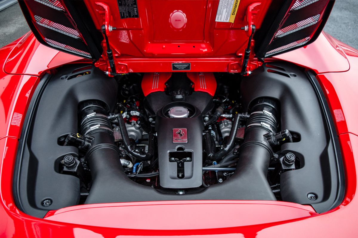 FERRARI 488 CONVERTIBLE 3.9 SPIDER 2DR SEMI AUTOMATIC