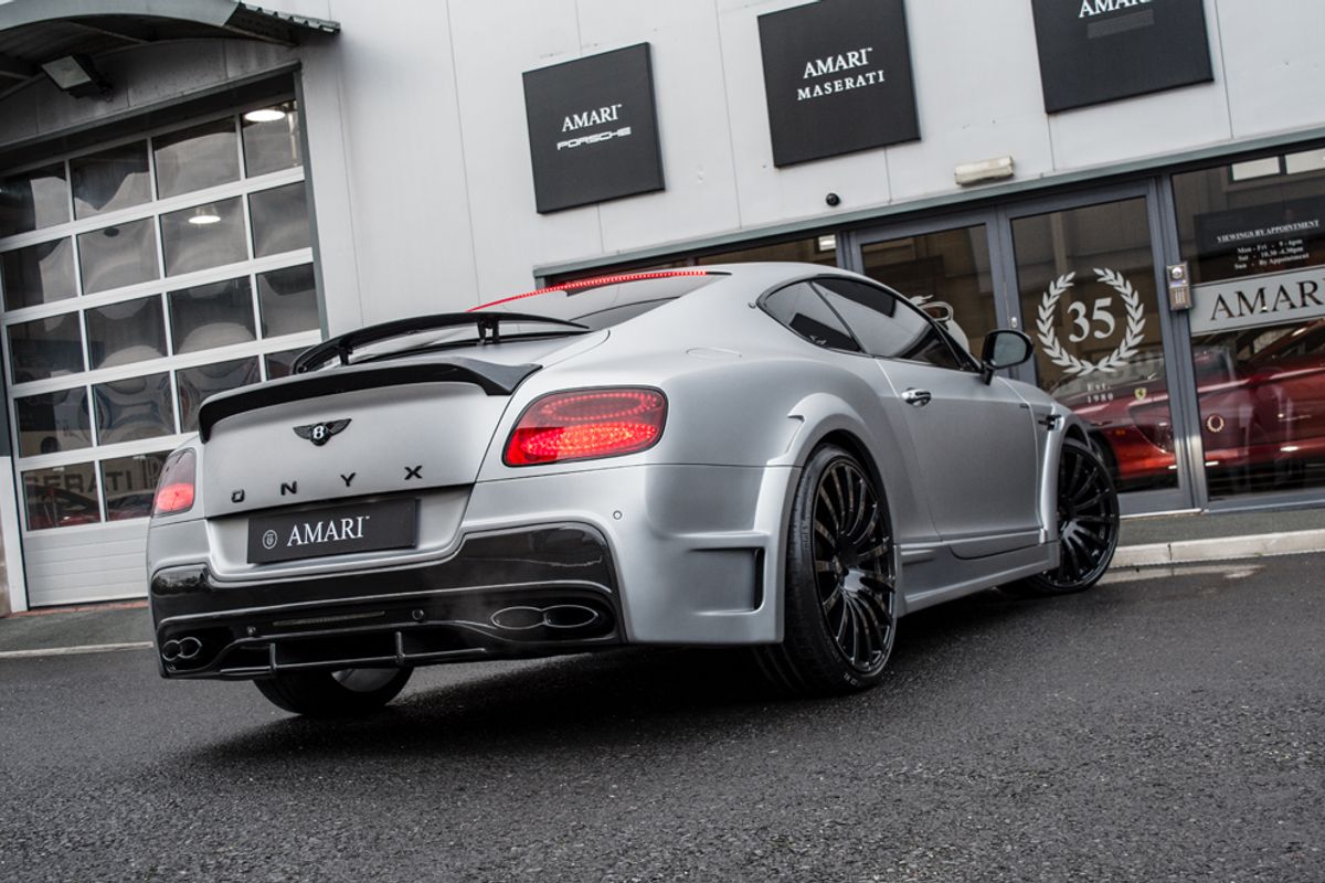 BENTLEY CONTINENTAL COUPE 4.0 GT V8 MDS Mulliner GTX700 II