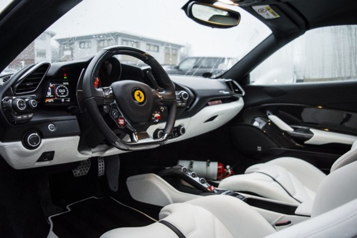 FERRARI 488 CONVERTIBLE 3.9 SPIDER 2DR SEMI AUTOMATIC