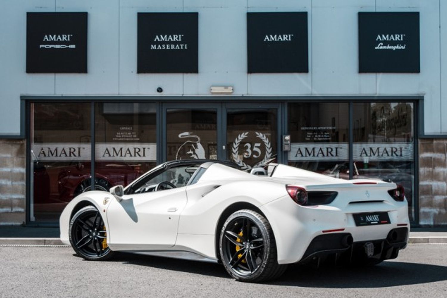 FERRARI 488 CONVERTIBLE 3.9 SPIDER 2DR SEMI AUTOMATIC