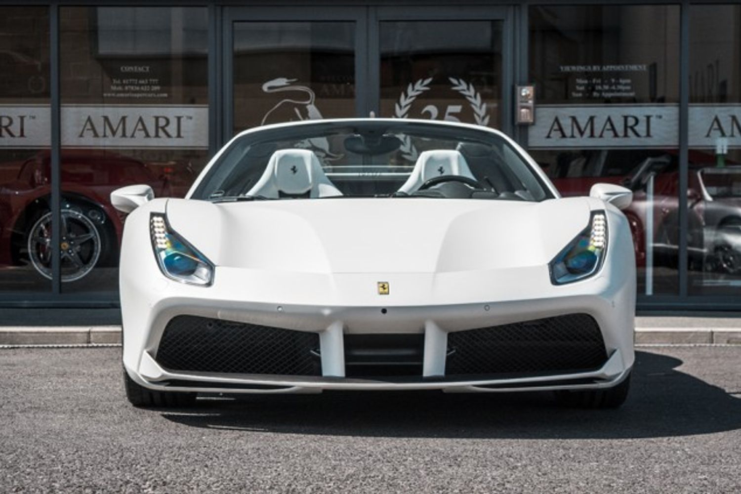 FERRARI 488 CONVERTIBLE 3.9 SPIDER 2DR SEMI AUTOMATIC