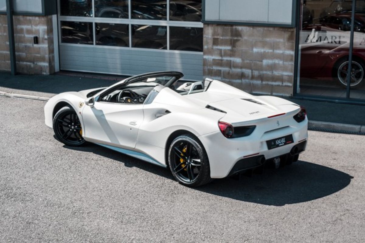 FERRARI 488 CONVERTIBLE 3.9 SPIDER 2DR SEMI AUTOMATIC