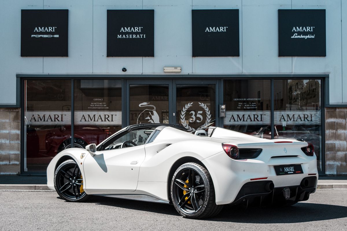FERRARI 488 CONVERTIBLE 3.9 SPIDER 2DR SEMI AUTOMATIC