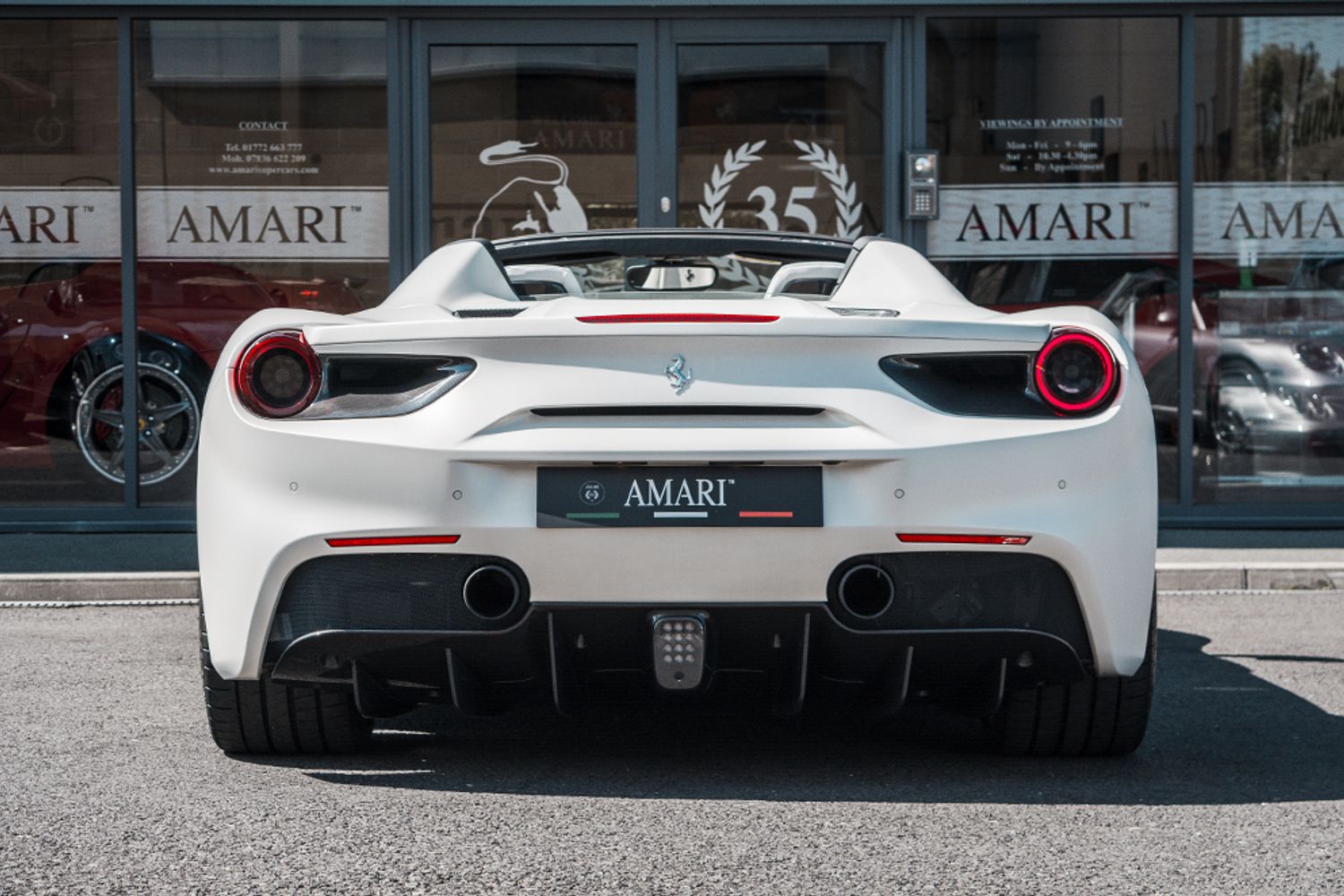 FERRARI 488 CONVERTIBLE 3.9 SPIDER 2DR SEMI AUTOMATIC