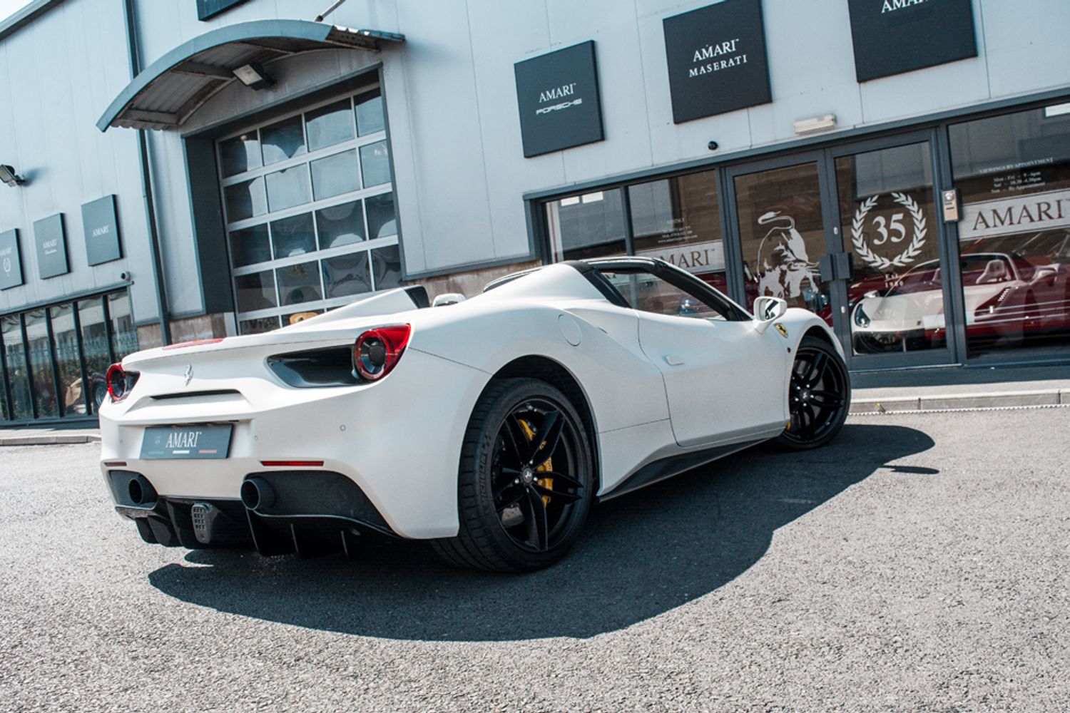 FERRARI 488 CONVERTIBLE 3.9 SPIDER 2DR SEMI AUTOMATIC