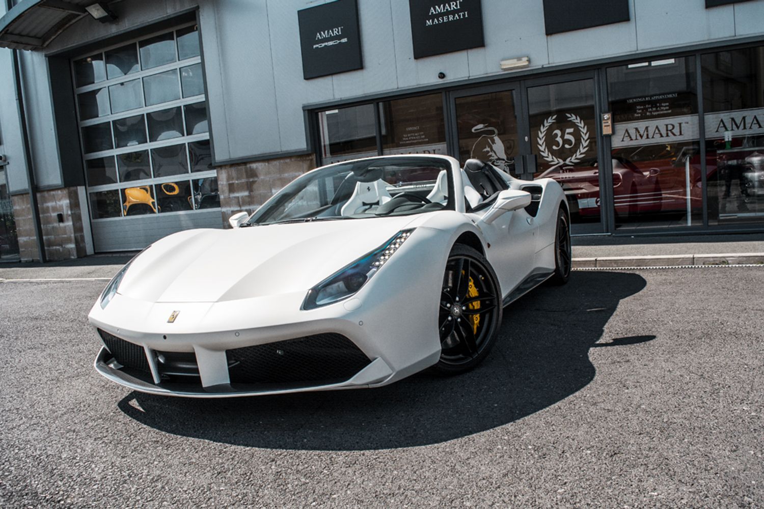 FERRARI 488 CONVERTIBLE 3.9 SPIDER 2DR SEMI AUTOMATIC