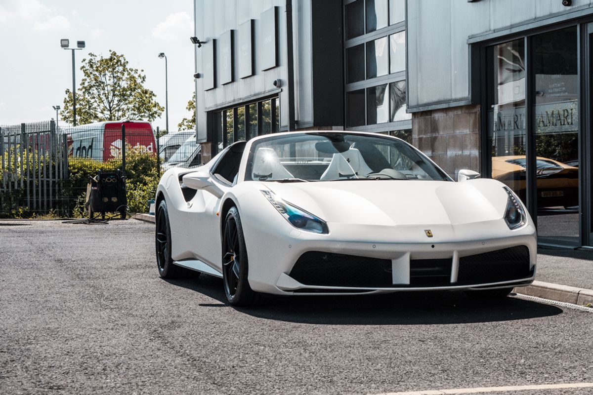 FERRARI 488 CONVERTIBLE 3.9 SPIDER 2DR SEMI AUTOMATIC