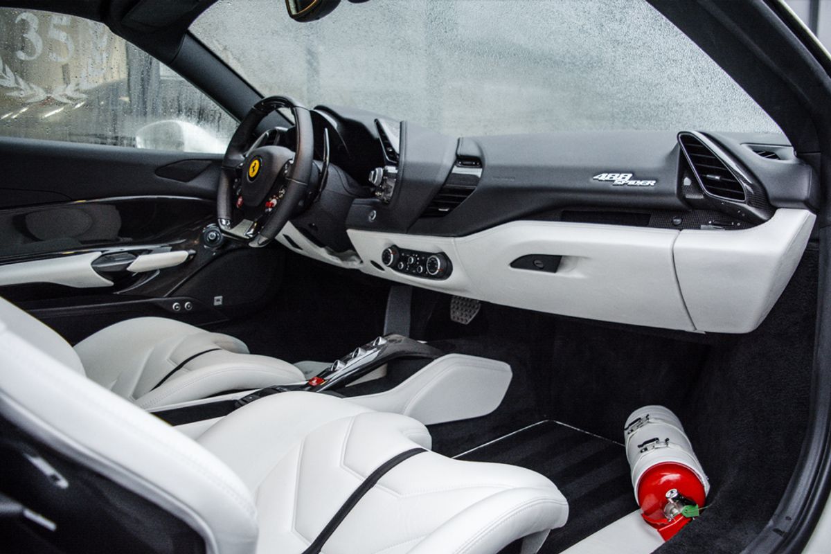 FERRARI 488 CONVERTIBLE 3.9 SPIDER 2DR SEMI AUTOMATIC