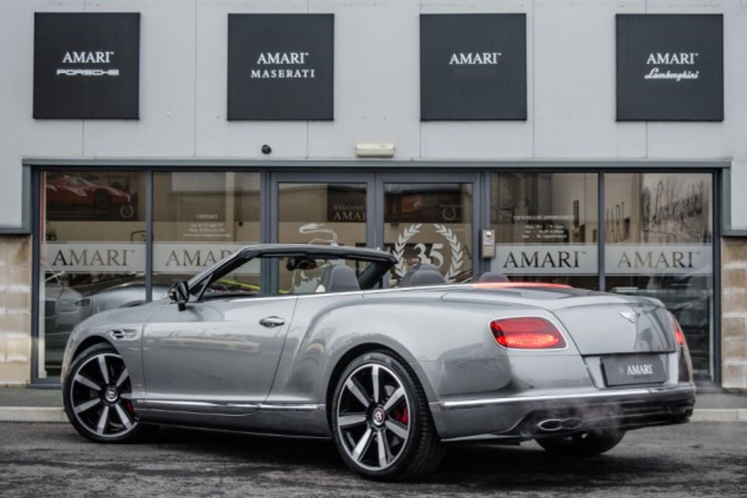 BENTLEY CONTINENTAL GTC CONVERTIBLE 4.0 V8 S MDS 2DR AUTOMATIC