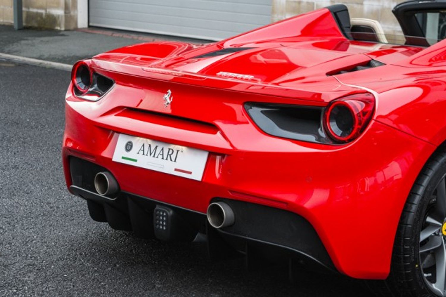 FERRARI 488 CONVERTIBLE 3.9 SPIDER 2DR SEMI AUTOMATIC