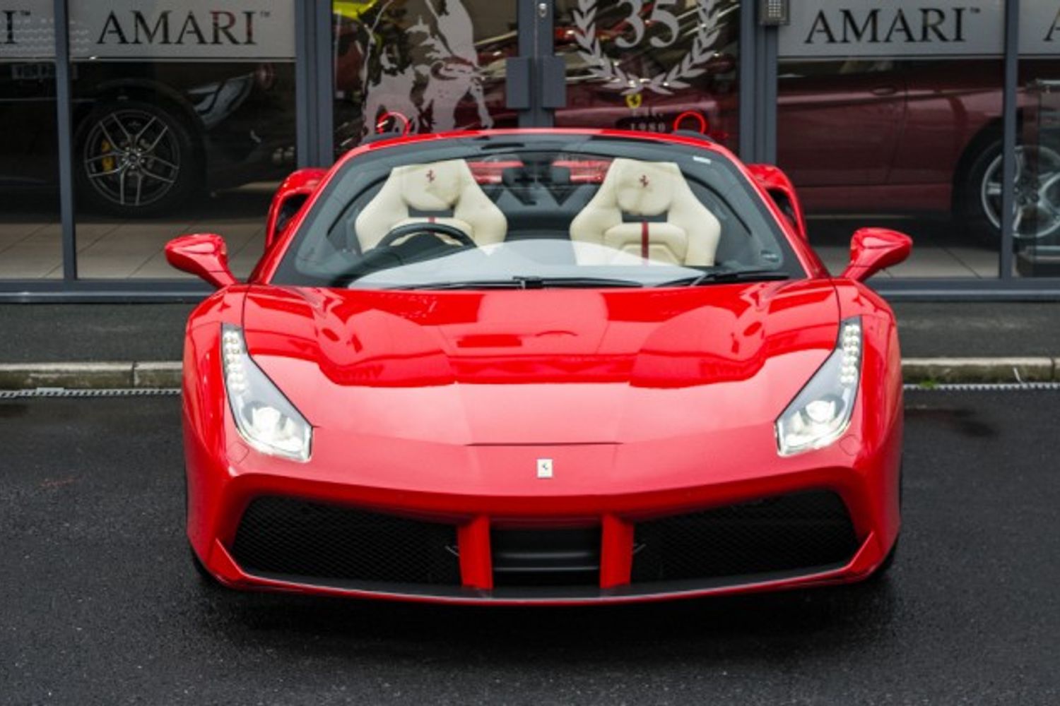 FERRARI 488 CONVERTIBLE 3.9 SPIDER 2DR SEMI AUTOMATIC