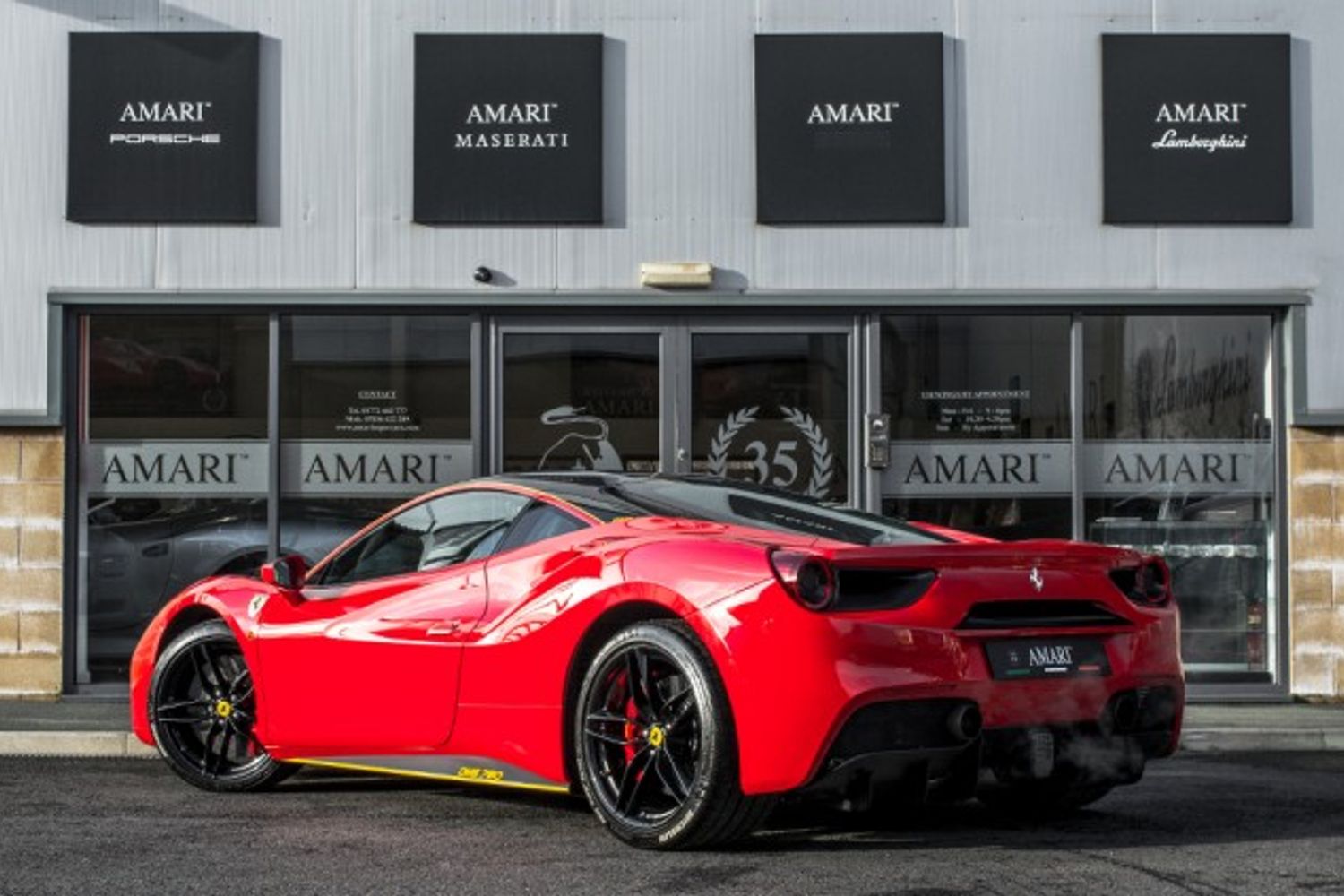 FERRARI 488 COUPE 3.9 GTB 2DR SEMI AUTOMATIC