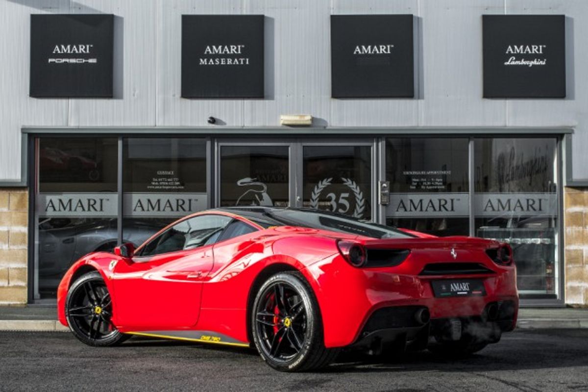 FERRARI 488 COUPE 3.9 GTB 2DR SEMI AUTOMATIC