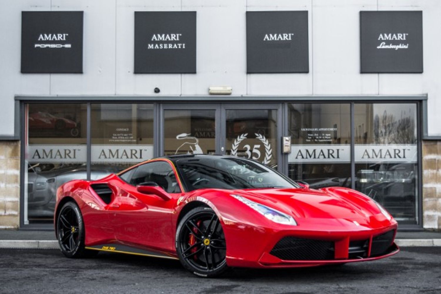 FERRARI 488 COUPE 3.9 GTB 2DR SEMI AUTOMATIC