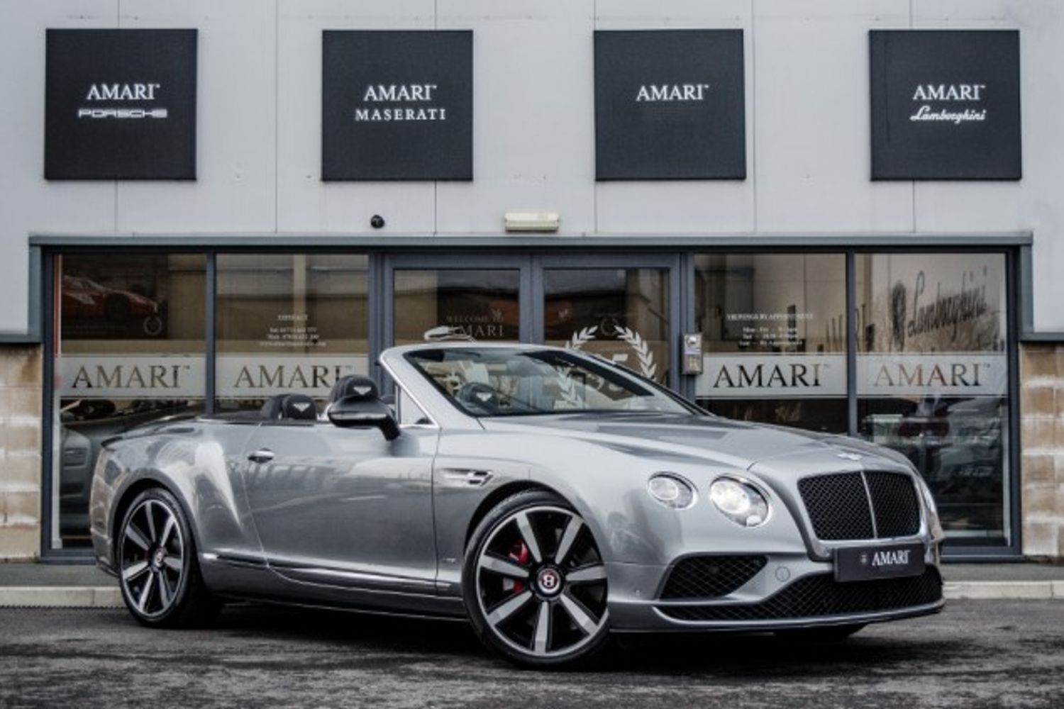 BENTLEY CONTINENTAL GTC CONVERTIBLE 4.0 V8 S MDS 2DR AUTOMATIC