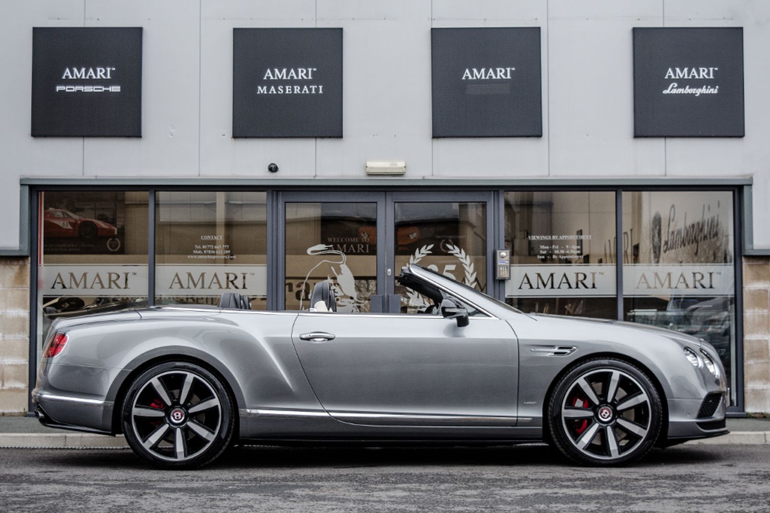 BENTLEY CONTINENTAL GTC CONVERTIBLE 4.0 V8 S MDS 2DR AUTOMATIC