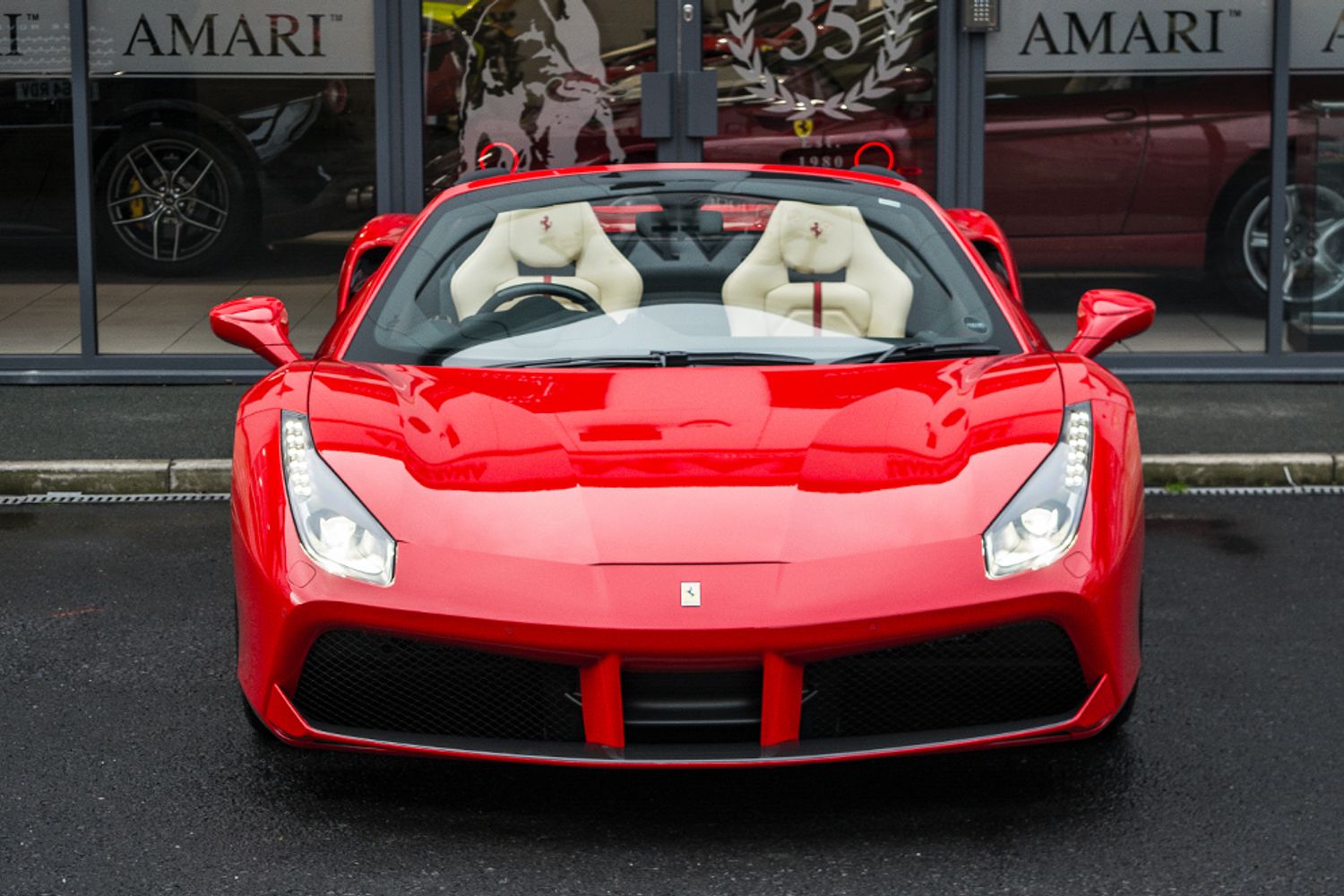 FERRARI 488 CONVERTIBLE 3.9 SPIDER 2DR SEMI AUTOMATIC