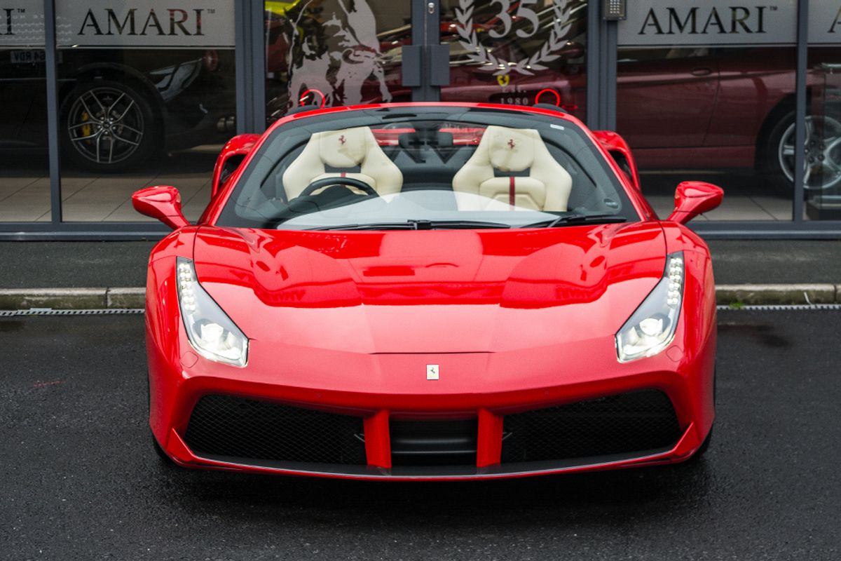 FERRARI 488 CONVERTIBLE 3.9 SPIDER 2DR SEMI AUTOMATIC