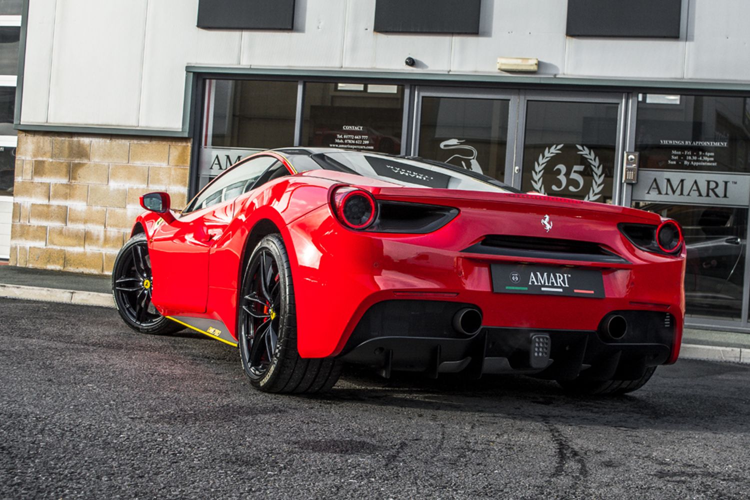 FERRARI 488 COUPE 3.9 GTB 2DR SEMI AUTOMATIC