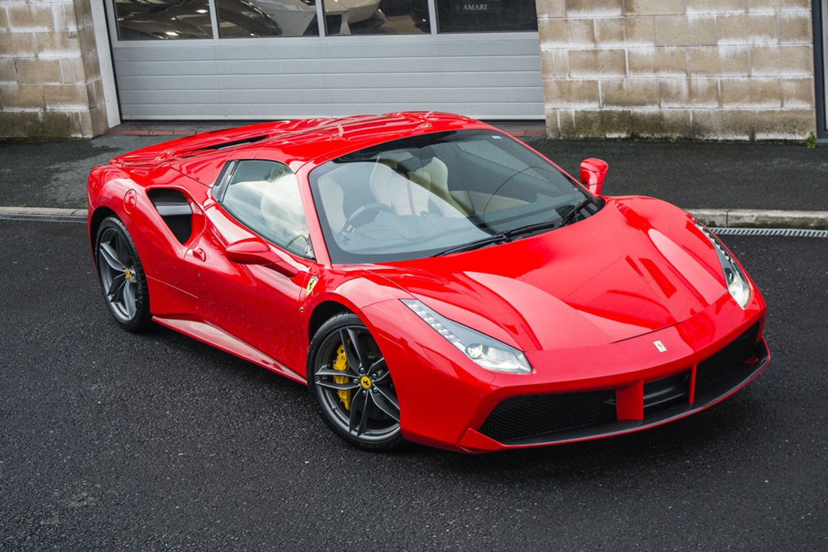 FERRARI 488 CONVERTIBLE 3.9 SPIDER 2DR SEMI AUTOMATIC