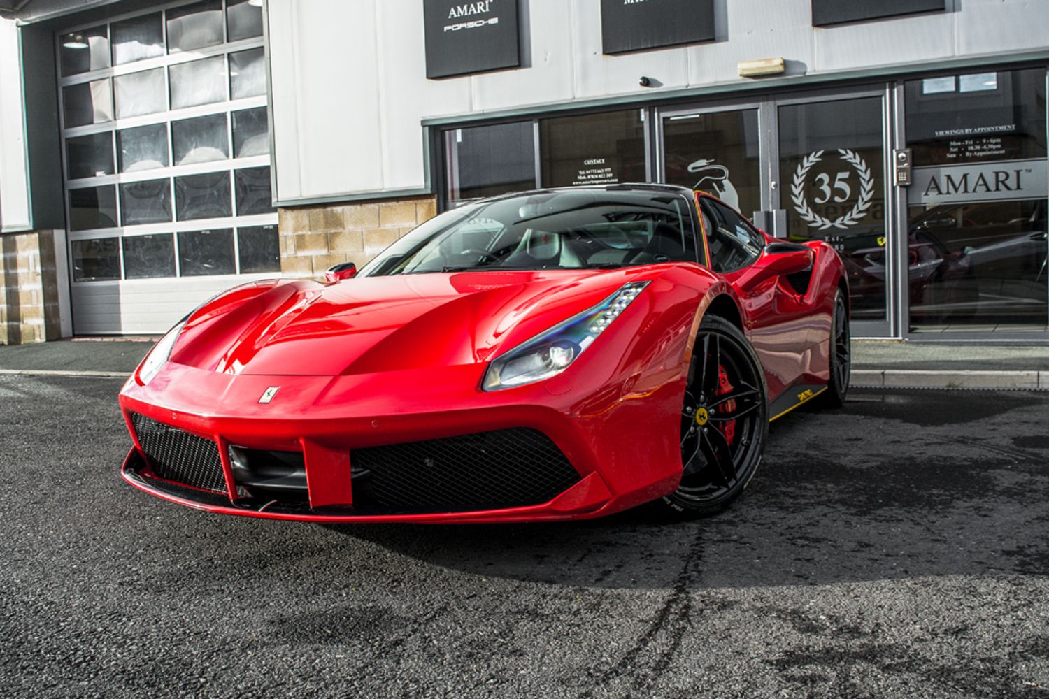 FERRARI 488 COUPE 3.9 GTB 2DR SEMI AUTOMATIC