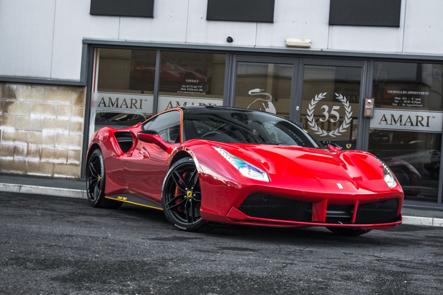 FERRARI 488 COUPE 3.9 GTB 2DR SEMI AUTOMATIC