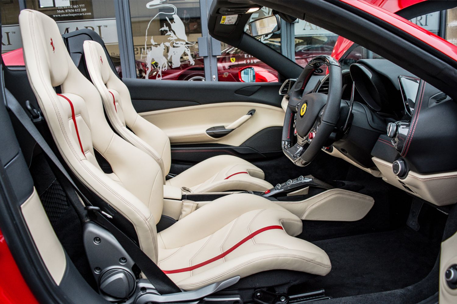FERRARI 488 CONVERTIBLE 3.9 SPIDER 2DR SEMI AUTOMATIC