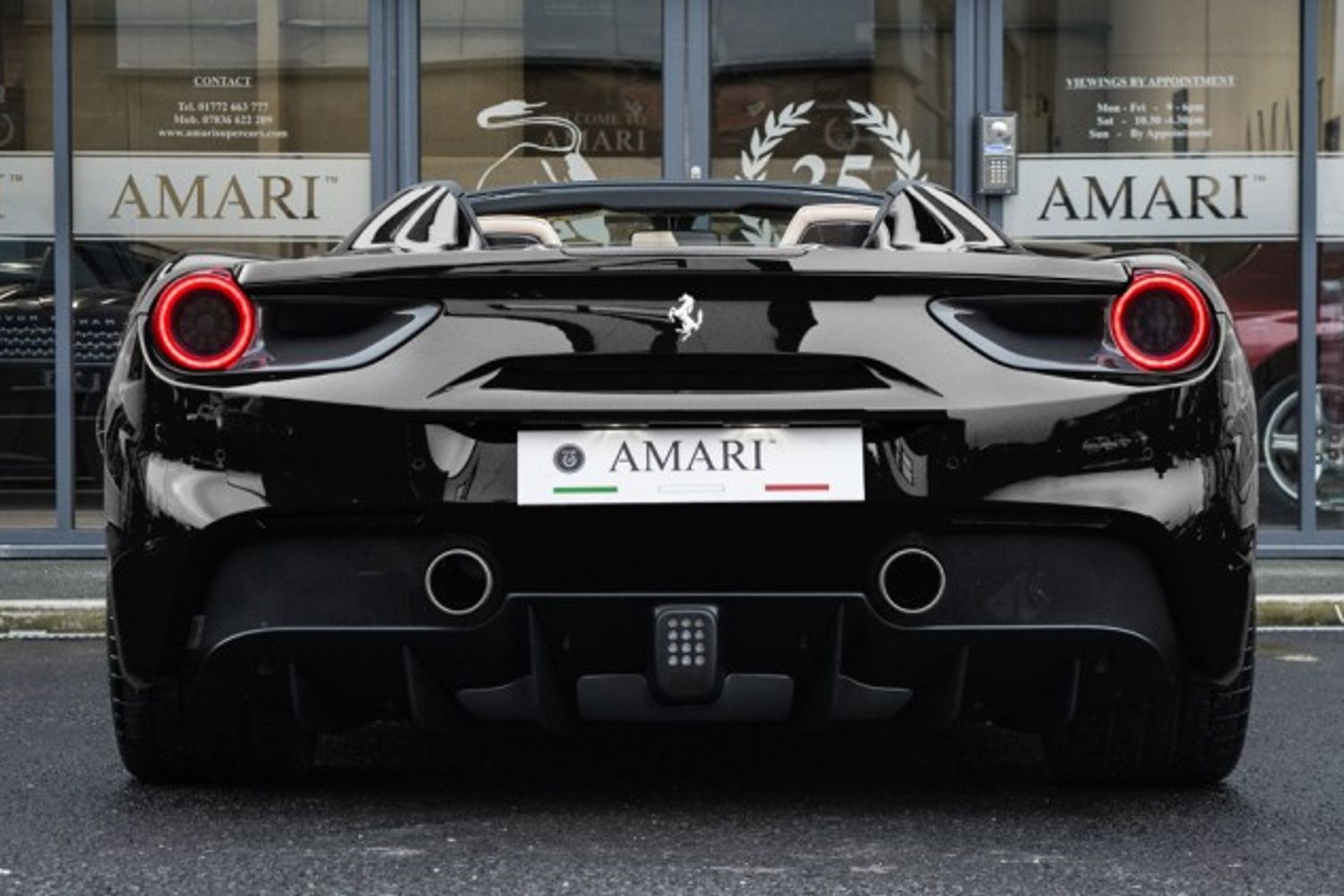 FERRARI 488 CONVERTIBLE 3.9 SPIDER 2DR SEMI AUTOMATIC