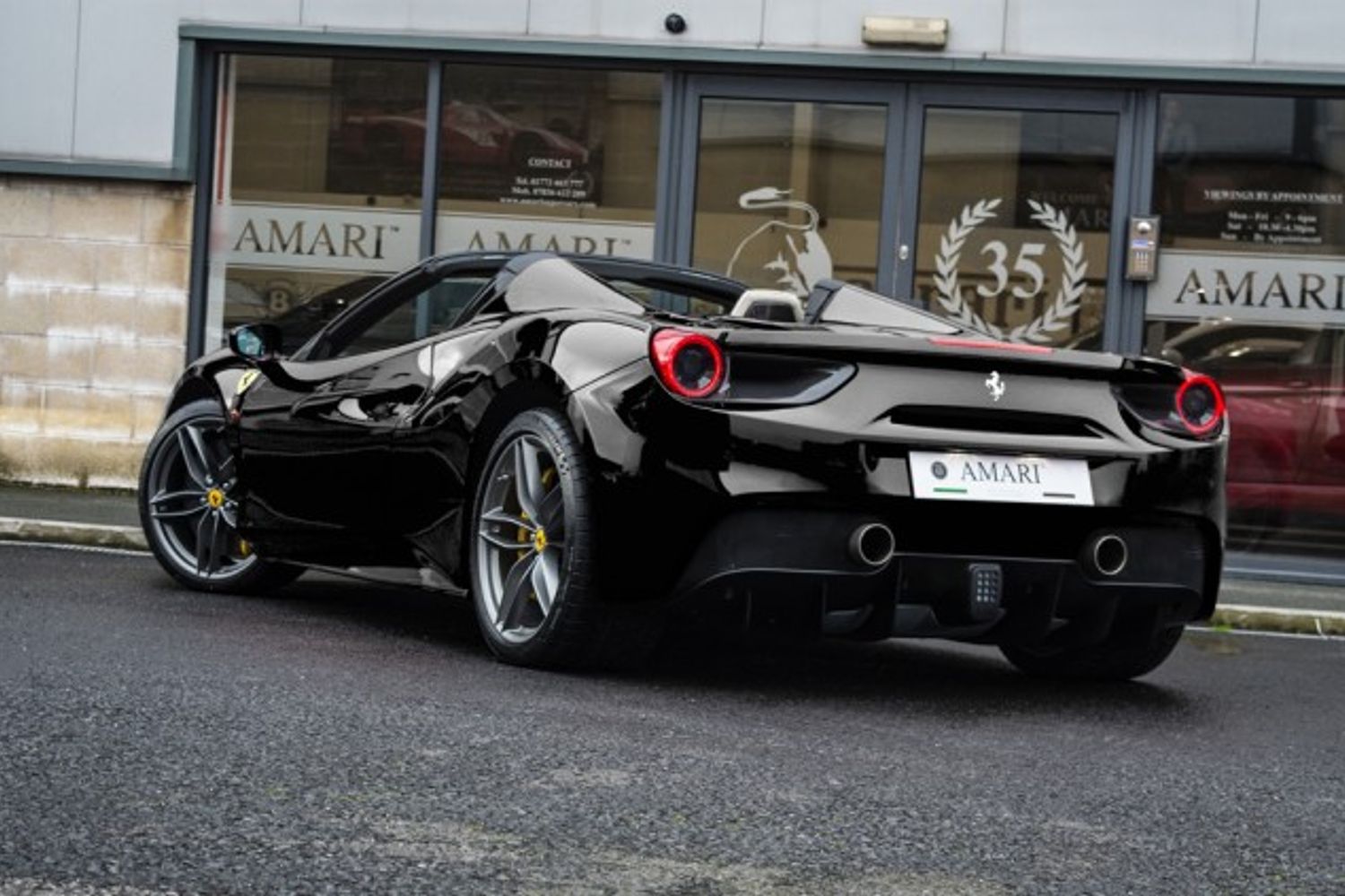 FERRARI 488 CONVERTIBLE 3.9 SPIDER 2DR SEMI AUTOMATIC