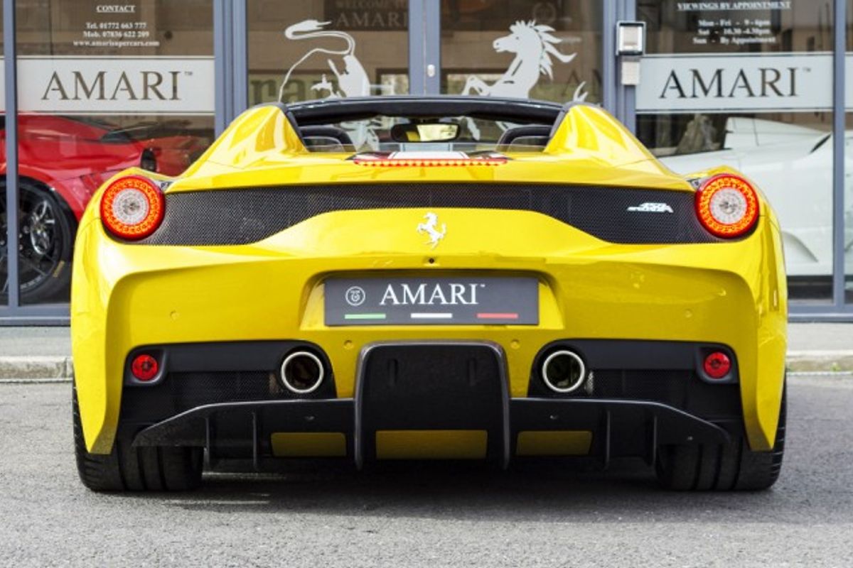 FERRARI 458 SPECIALE A CONVERTIBLE 4.5 AD 2DR SEMI AUTOMATIC