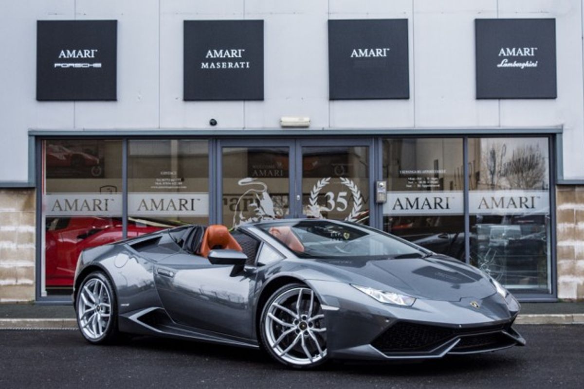 LAMBORGHINI HURACAN CONVERTIBLE 5.2 LP 610-4 SPYDER 2DR SEMI AUTOMATIC