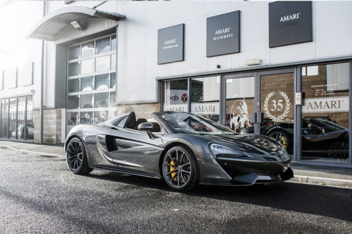 MCLAREN 570S CONVERTIBLE 3.8 V8 SSG 2DR SEMI AUTOMATIC