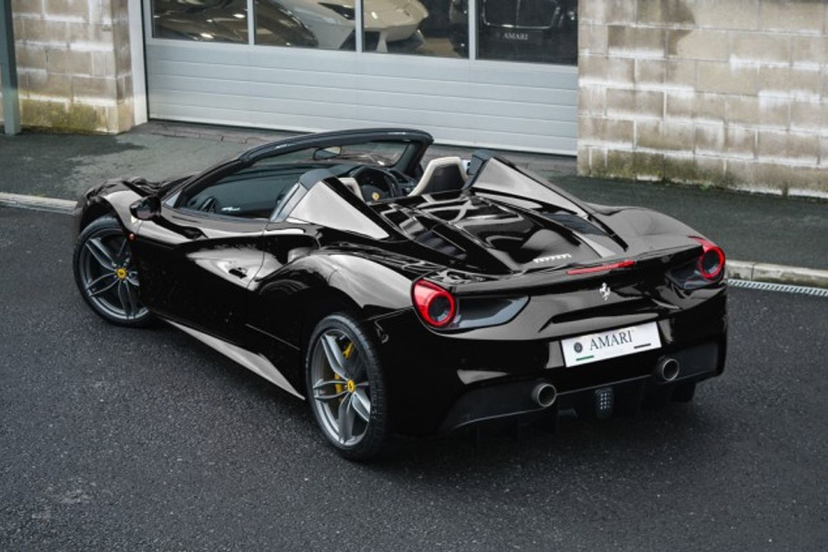 FERRARI 488 CONVERTIBLE 3.9 SPIDER 2DR SEMI AUTOMATIC