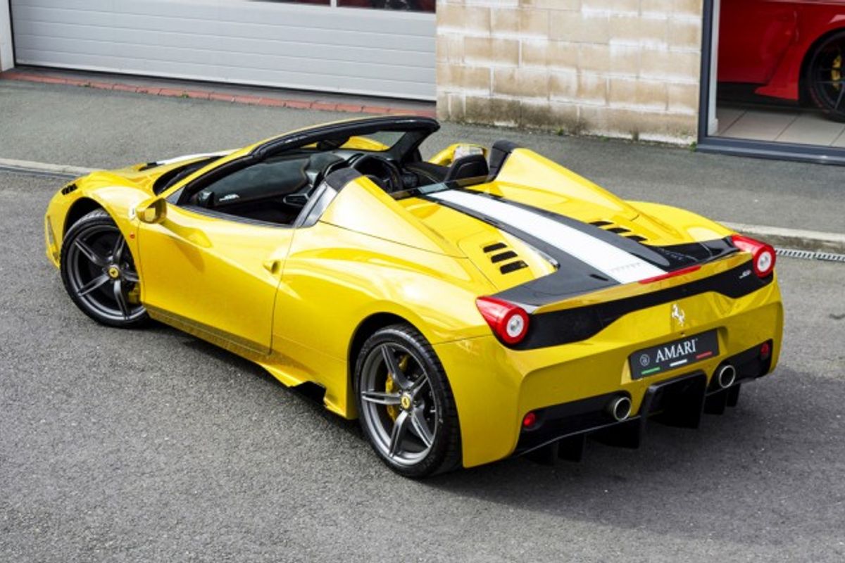 FERRARI 458 SPECIALE A CONVERTIBLE 4.5 AD 2DR SEMI AUTOMATIC
