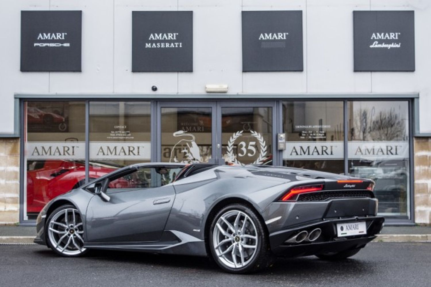 LAMBORGHINI HURACAN CONVERTIBLE 5.2 LP 610-4 SPYDER 2DR SEMI AUTOMATIC