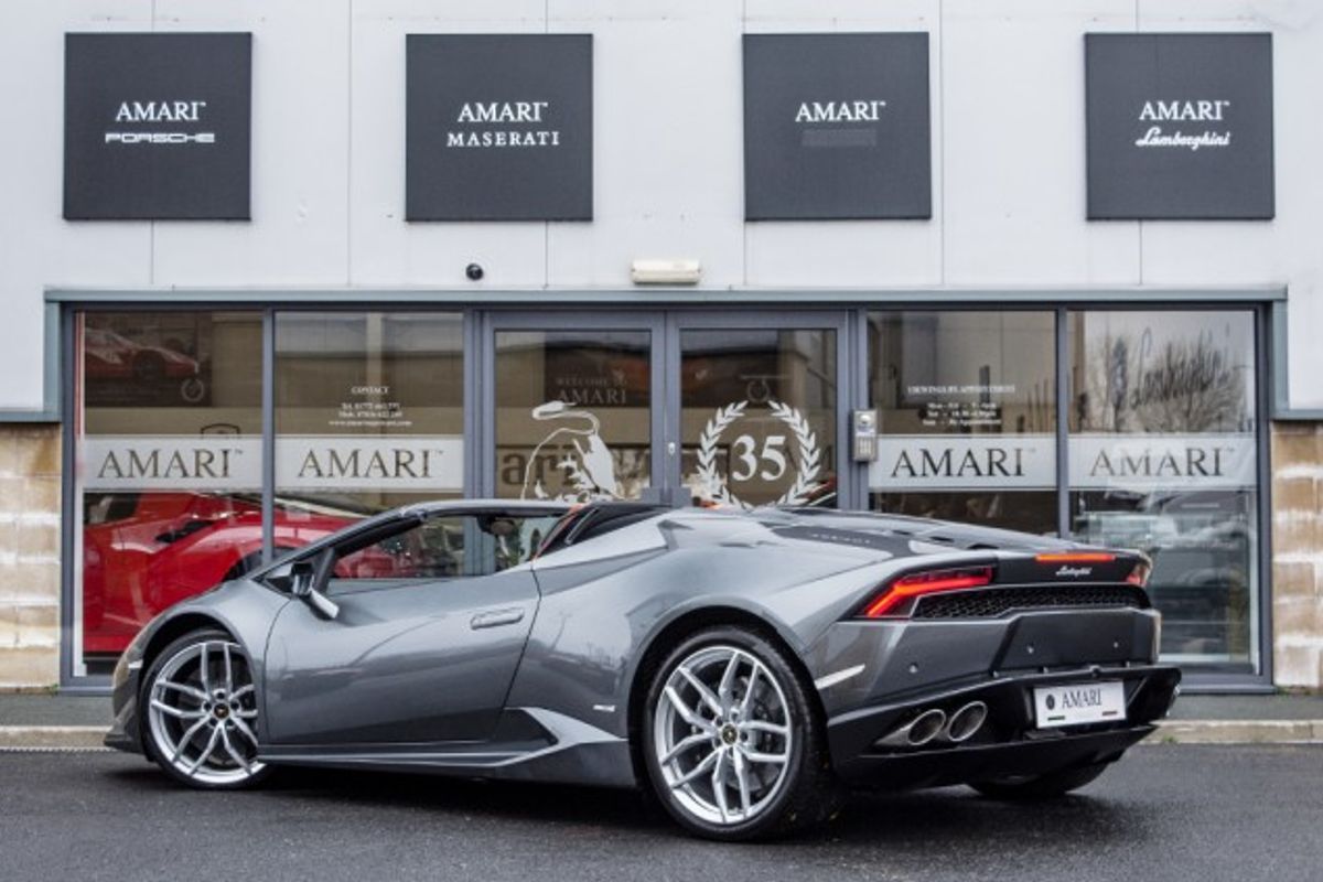 LAMBORGHINI HURACAN CONVERTIBLE 5.2 LP 610-4 SPYDER 2DR SEMI AUTOMATIC