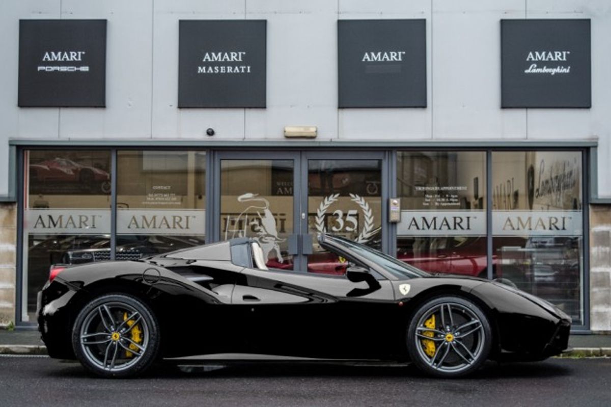 FERRARI 488 CONVERTIBLE 3.9 SPIDER 2DR SEMI AUTOMATIC
